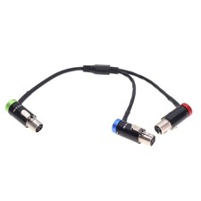 Low-Profile cable for Lectrosonics SRc5P/SRb5P outs to TA3 Inputs