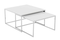 Modern Schwarz Hochwertig Couchtisch 2X Couchtische Wohnzimmer MöBel Designer