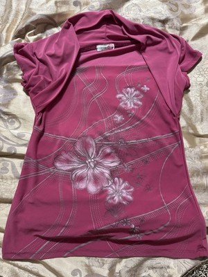Y2K vintage body central floral top, size small