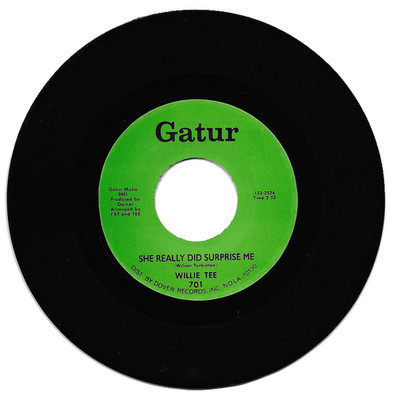 Willie Tee  I Peeped Your Hole Card / She Did Surprise Me Northern Soul Listen