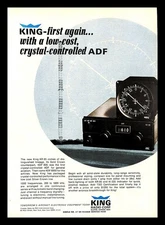 1969 King Radio Corp KR 85 Radio Vintage PRINT AD Aircraft Electronic Equipment