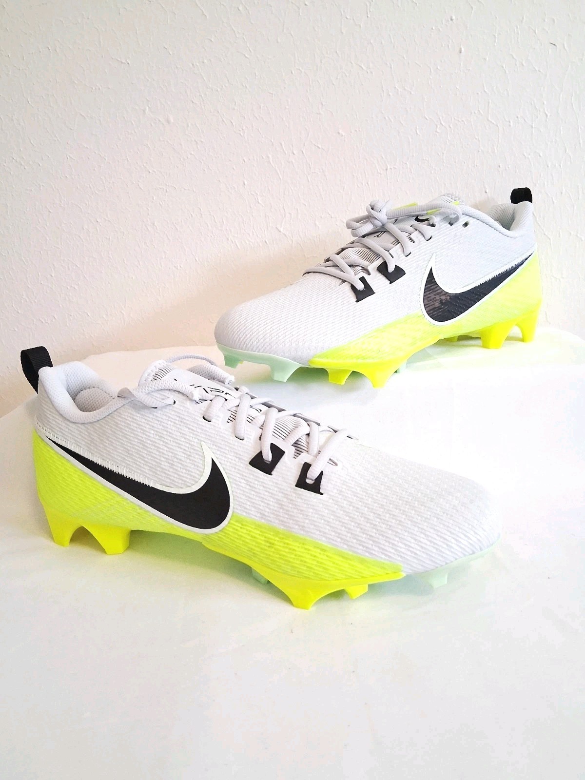 Nike Vapor Edge Speed 360 2 Grey Volt Football Cleats Mens Size 12