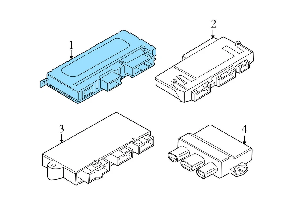 BMW ALPINA B7 2011-2015 - Panel de ajuste de consola central lateral derecho 9171274 Foto 4 de 4