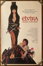 ELVIRA Mistress Of The Dark 1988 New World Pictures PROMO Movie POSTER Film NM