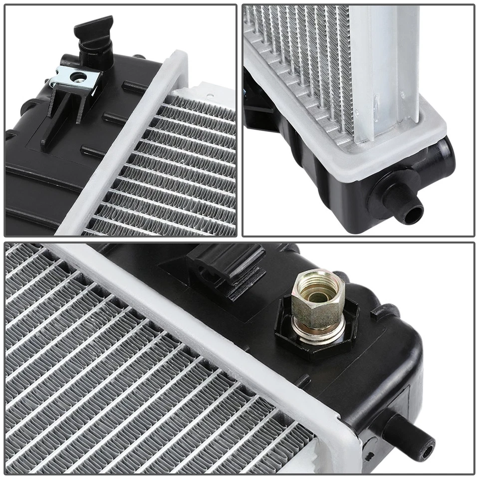 For 1995-2002 Chevy Cavalier Pontiac Sunfire AT 2.2L 2.4L Radiator Aluminum 1687 - Image 4 of 4