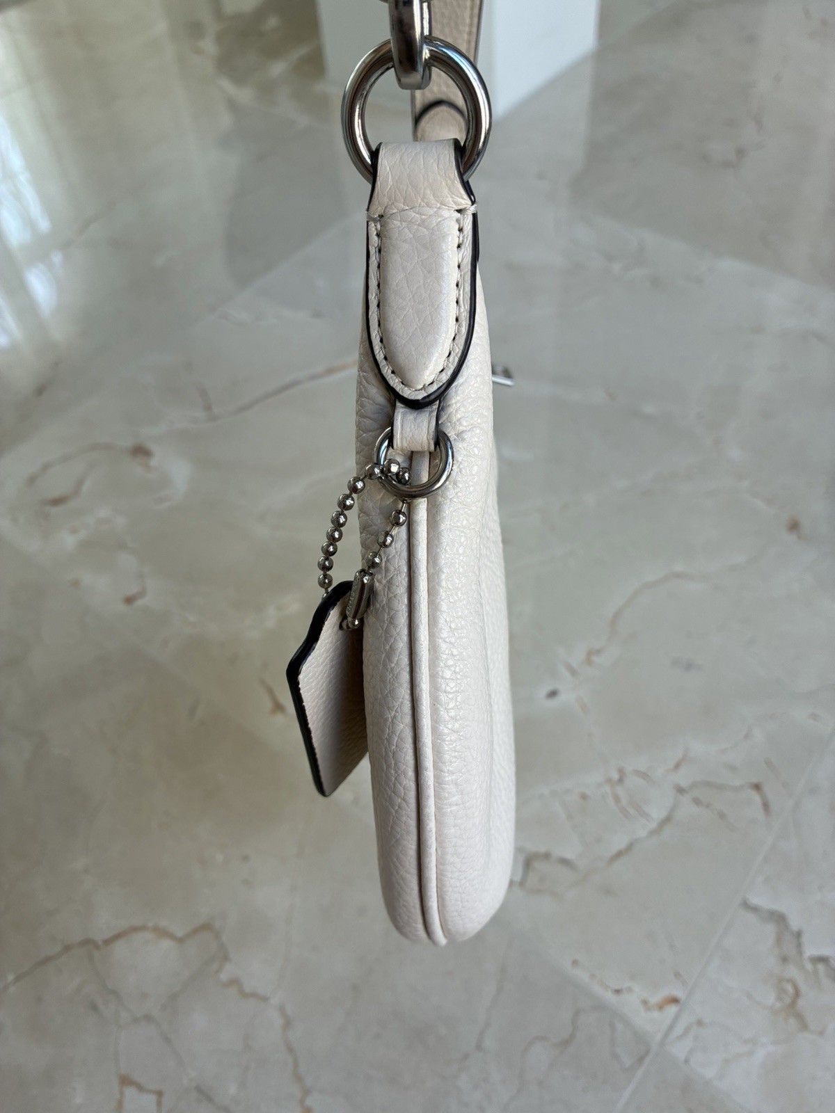 COACH Payton (not Mini) Leather Shoulder Bag CE619 White | eBay