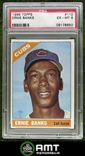 Ernie Banks 1966 Topps Chicago Cubs #110 8650