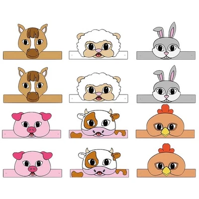 12 Pcs Chapeau Pour Anniversaire Chapeaux De Fête Enfants D'anniversaire - Photo 1/4