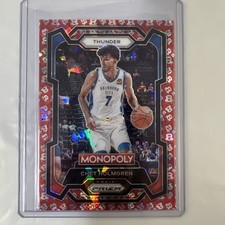 2023-24 Panini Prizm Monopoly - Chet Holmgren #62 Free Parking Prizm