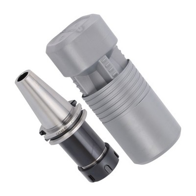 1× CAT40 ER32 4'' 100mm Collet Chuck Tool Holder Balanced to G2.5/25000RPM