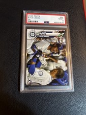 2020 Topps Photo Variation SP KYLE LEWIS PSA 9 Image Variation Seattle Mariners