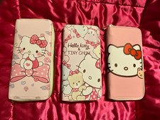 Hello Kitty Pink Zip Around Wallet   Multiple Styles   New