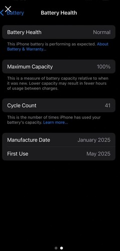 Apple iPhone 15 - 128 GB - Black - Photo 2 sur 2