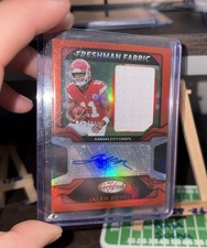 2025 Panini Certified Freshman Fabric Mirror Signatures Jalen Royals #FBC-JRS