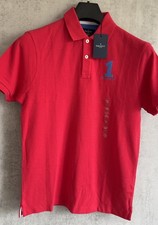 Hackett Men Red Smart Polo Shirt Cotton Size Small Or Extra Slim Fit medium New