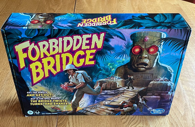 FORBIDDEN BRIDGE Idol Adventure Board Game Hasbro 2021 - Brand New - Sealed