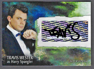 SUPERNATURAL SEASON 3 Inkworks 2008 Autograph Card #A27 TRAVIS WESTER