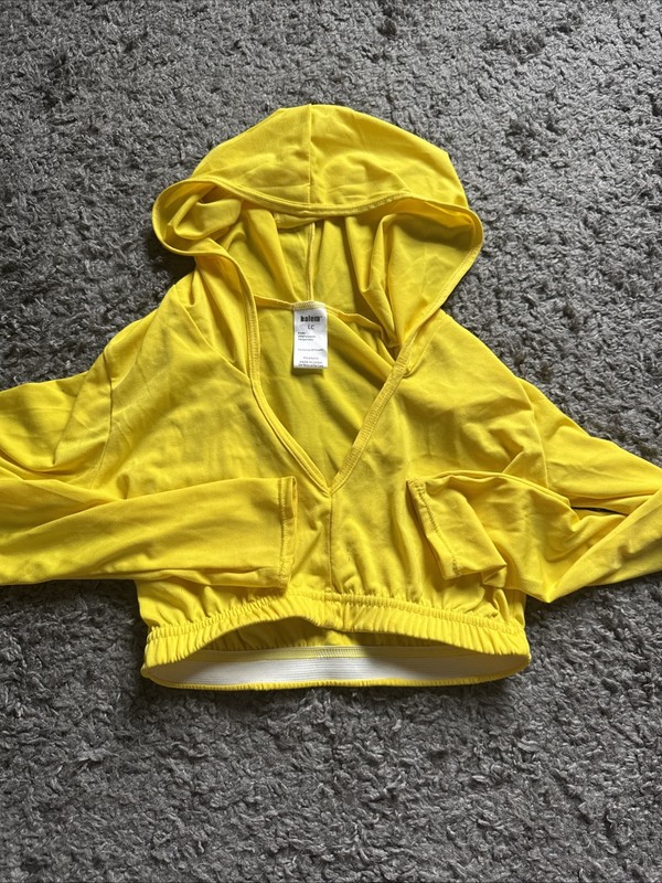 Dance Hip-Hop  Top, Balera, Sz Large Child Yellow - EUC!