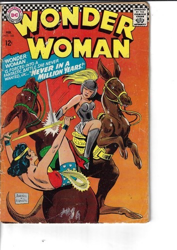 Wonder Woman 168 Magic Lasso Good- 1967 Glossy