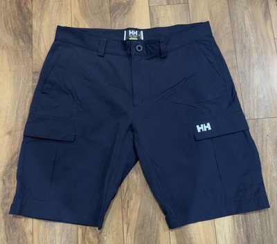 Helly Hansen Men s Quick Dry 11  Cargo Shorts Navy Blue Coastal Sailing Marine