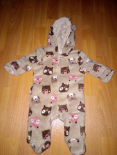 Topomini Baby Strampler Einteiler Fleece beig...