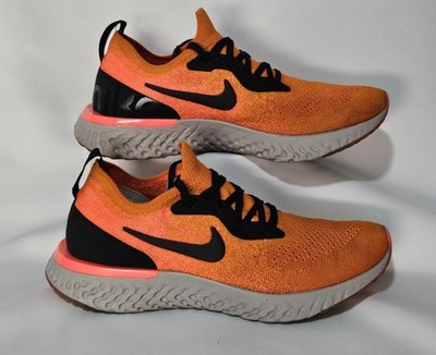 Nike Epic React Flyknit Copper Flash Size 5.5Y Athletic Shoes 