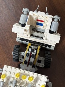 Vintage Lego Model Team 5580 Highway Rig (missing 2 pcs & stickers, no manual)