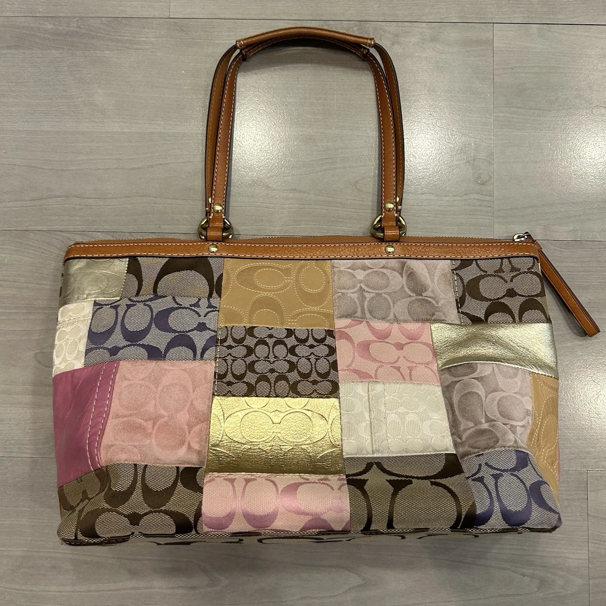 バッグ Coach Pactchwork Tote Bag Signature 25+ Coach Patchwork Tote Bags for Women for sale | Updated Oct 2026