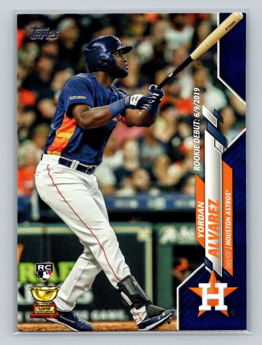 2020 Topps Update #U-300 Yordan Alvarez Royal Blue