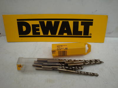 DeWALT DT5558 EXTREME 10,5 MM HSS-G METALLBOHRER x 10