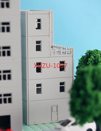 1:144/100/87/64/50 Building Model Railway Layout City House Office Scene Model - Picture 14 of 15