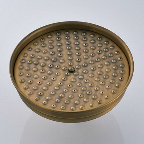 8 inch Round Antique Brass Bathroom Bath Rainfall Sprayer Shower Head - Picture 2 of 6