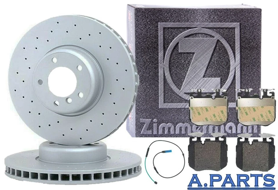 ZIMMERMANN BREMSENSATZ KOMPLETT WK 374mm VORNE BMW 5 G30 G31 G32 BMW 7 G11 8 G - Bild 1 von 1