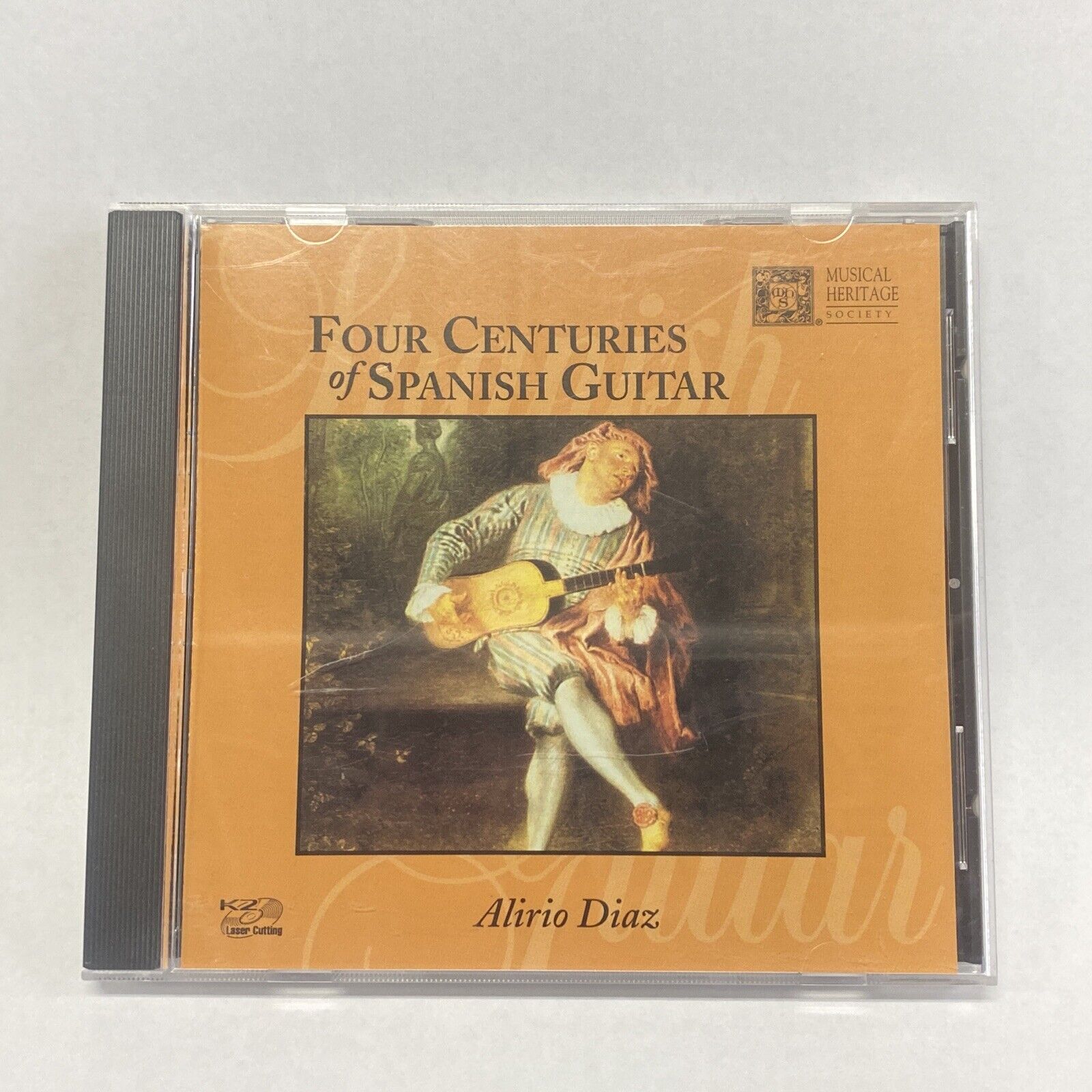 Alirio Diaz Four Centuries of Spanish Guitar 1996 Vanguard Classics Used