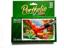 NEW Crayola Portfolio Series Water Soluble Oil Pastels Set of 12