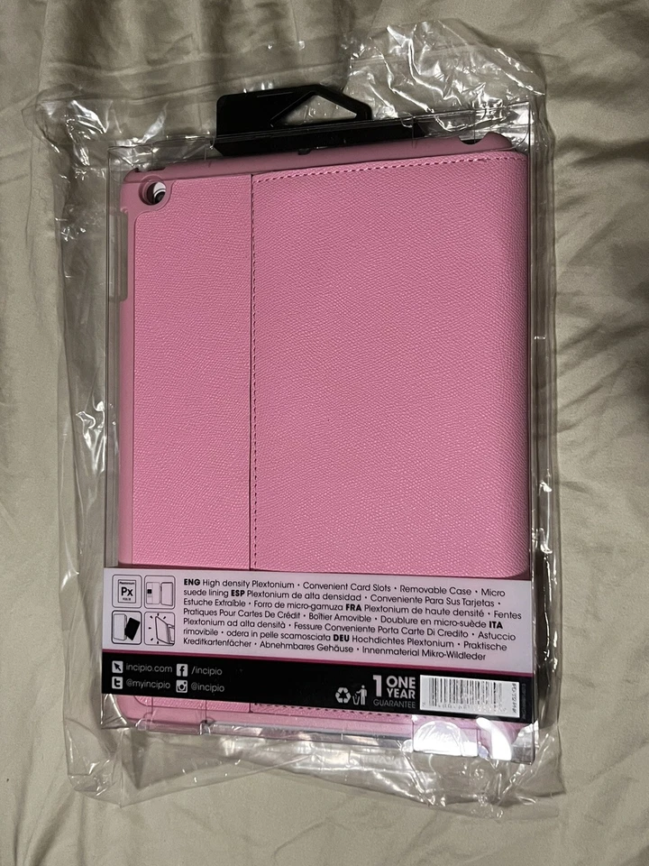 Incipio Lexington Folio (pink) IPD-330-PNK for iPad Air / iPad 5th Gen (2017)  - Image 2 of 4