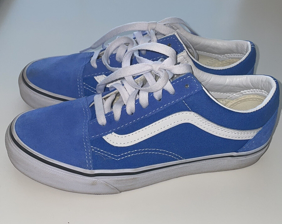 Vans Nebula Blue Old Skool Sneakers | eBay