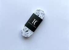 Hockey Laces Cloth/Unwaxed - 1 Pack - White