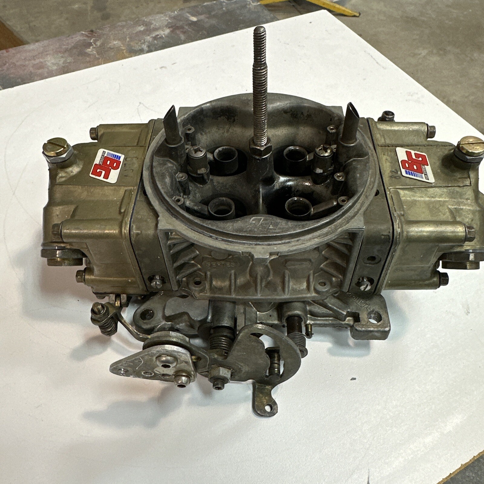 Holley BG 950 CFM 4 Barrel 8049653 Carburetor New Rebuild Kit Barry Grant Fuel eBay