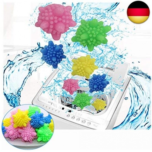 Gcroet BH Waschbällchen - 2 Stück Waschball Für Waschmaschine (Lila/Weiß)