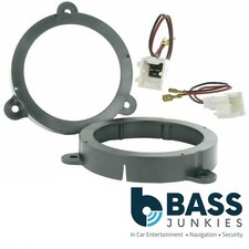 Renault Megane MK3 2008-2014 13cm Front/Rear Door Car Speaker Brackets & Wires