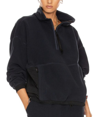 HOLDEN DAMEN POLARTEC FLEECE HALBER REISSVERSCHLUSS CARBON BLAU SMALL (UK10) UVP 200£ #M62