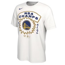 Nike Golden State Warriors 2022 NBA Champion Roster T-Shirt White Men's Medium