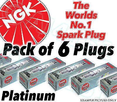 6x NEW NGK Platinum SPARK PLUGS - Part No. PTR6D-13 Stock No 5598 6pk sparkplugs - Picture 1 of 1