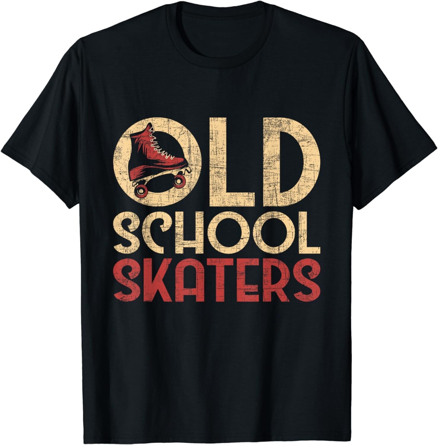 Old School Skaters - Roller Skating Roller Derby Skates Gift Unisex T-Shirt