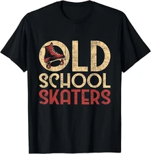 Old School Skaters - Roller Skating Roller Derby Skates Gift Unisex T-Shirt