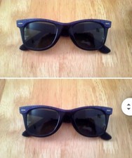 RARE PURPLE VINTAGE RAY BANS.  EARLY 80'S.  ORGINALS. GREAT SHAPE . Only Pair