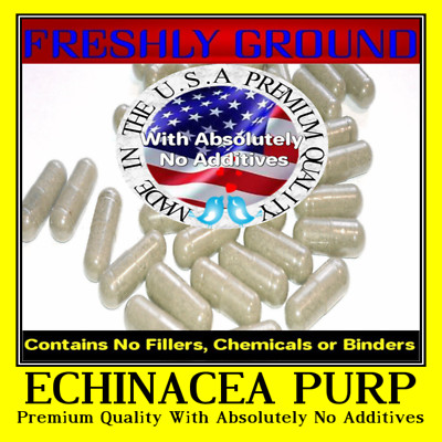 ECHINACEA PURPUREA ROOT With Absolutely No Additives High Potency 100 V Capsule