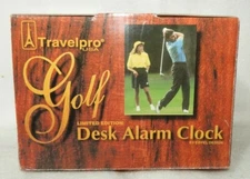 (TRAVELPRO USA) GOLF LIMITED EDITION DESK ALARM CLOCK (EIFFEL DESIGN) NEW!