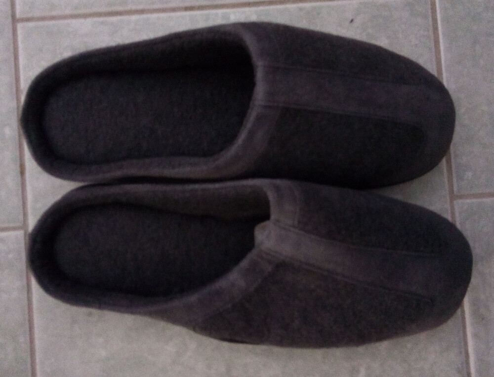 SAOLA NUOVO Totes Toasties Ciabatte Uomo Fodera in Pile Suola in Gomma Uomo da 9 5 a 10 5